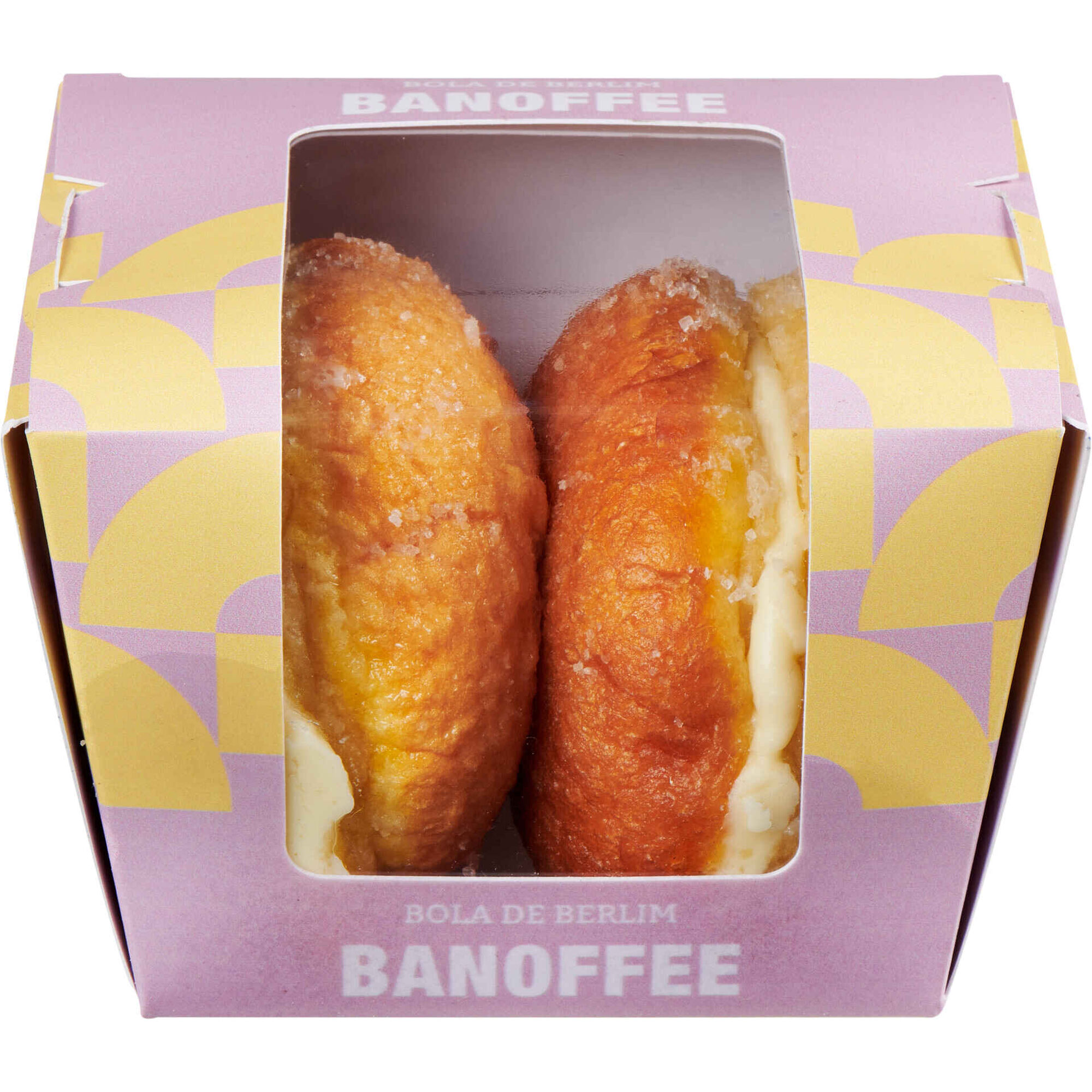 Bola de Berlim Banoffee Continente