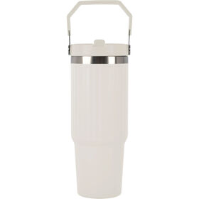 Garrafa T&eacute;rmica Cer&acirc;mica 900ml Branca Kasa