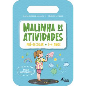 Malinha de Atividades - Pr&eacute;-Escolar 3-4 Anos de F&aacute;bula Educa&ccedil;&atilde;o