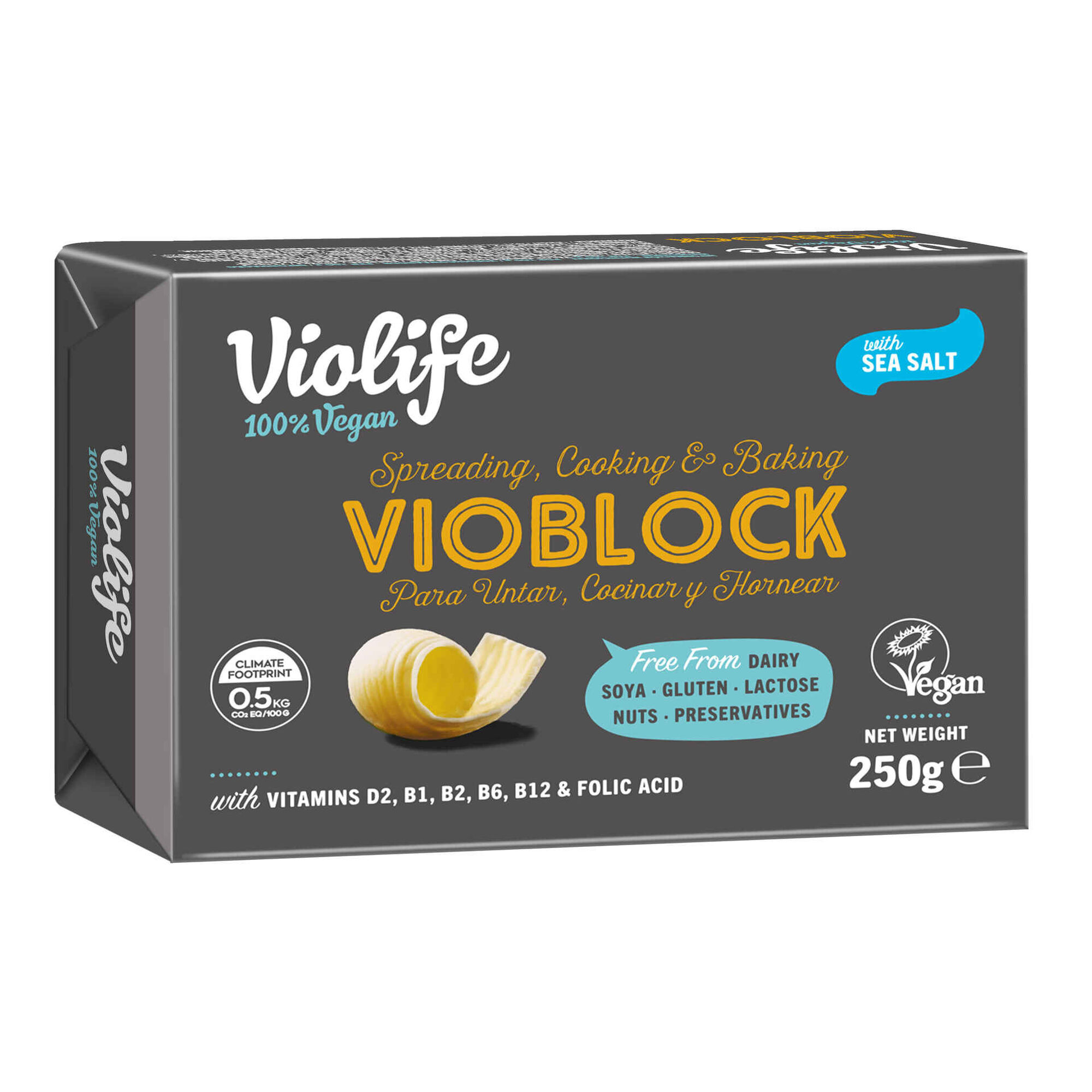 Creme Vegetal para Barrar com Sal Vioblock