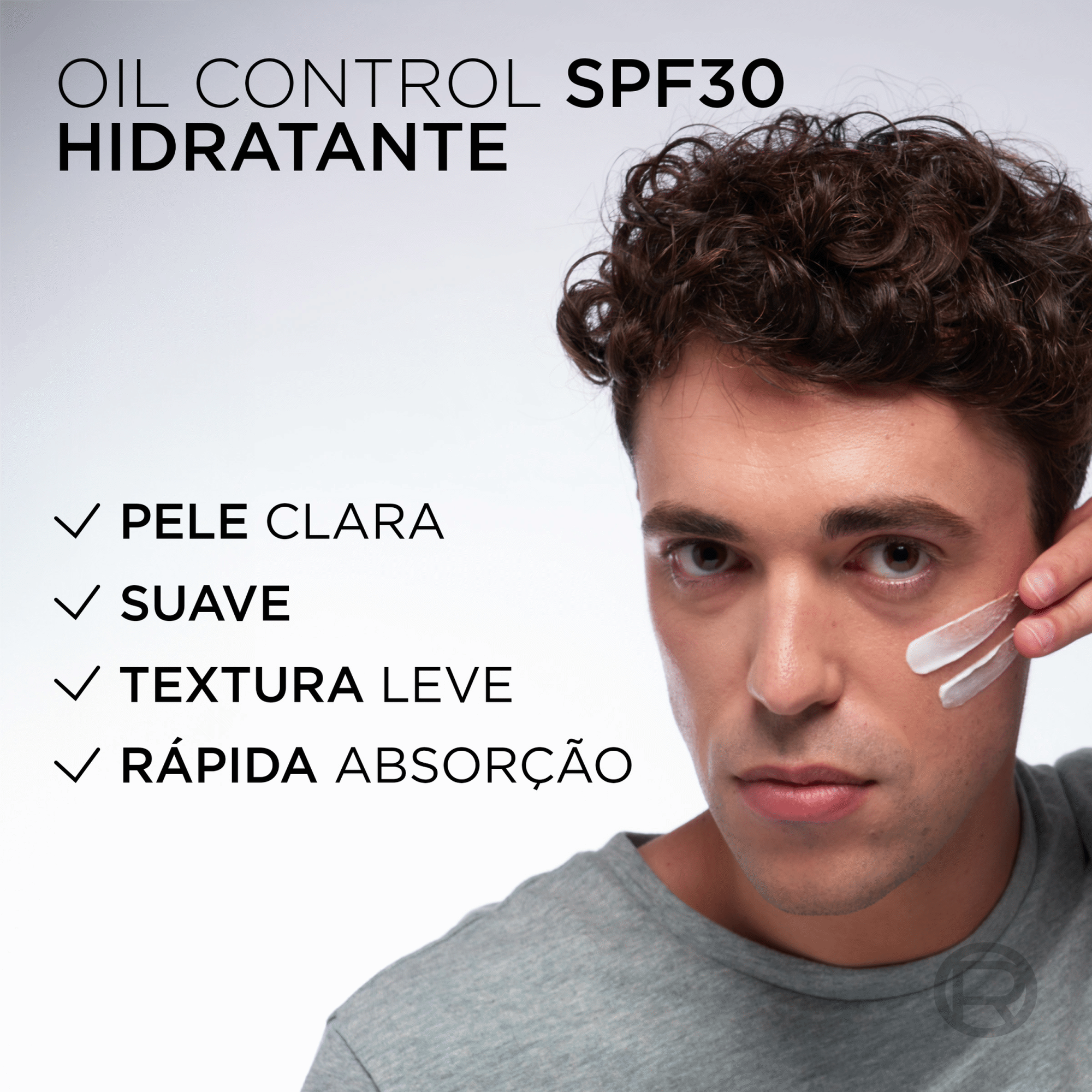Creme de Rosto Derma Control Oil FPS30 L'Or&eacute;al Paris Men Expert