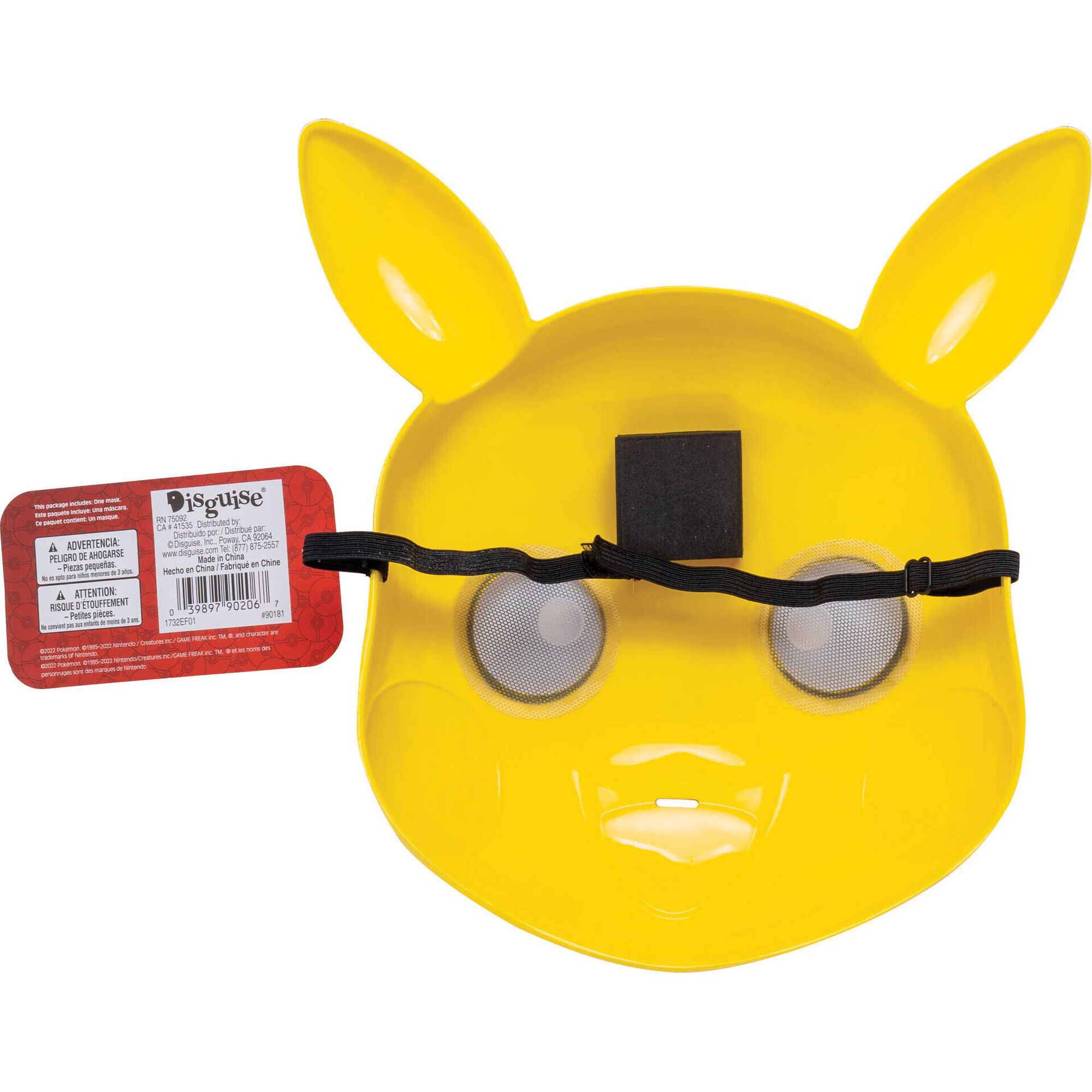 Nintendo Pok&eacute;mon Acess&oacute;rio M&aacute;scara Pikachu Disney