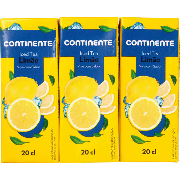 Iced Tea de Limão Continente