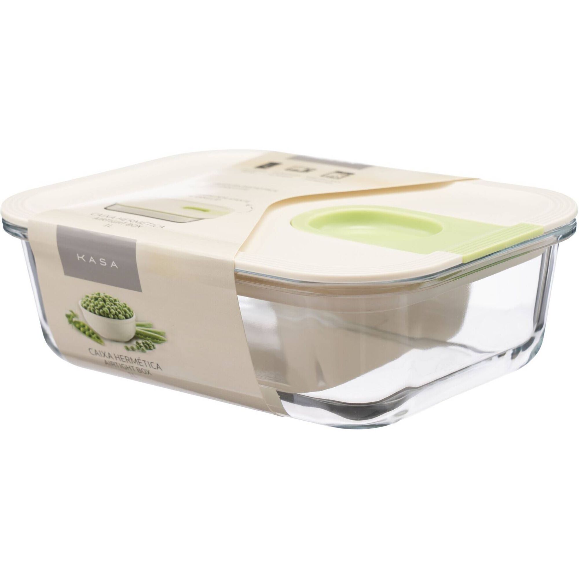 Caixa Herm&eacute;tica 1L Easyglide Kasa