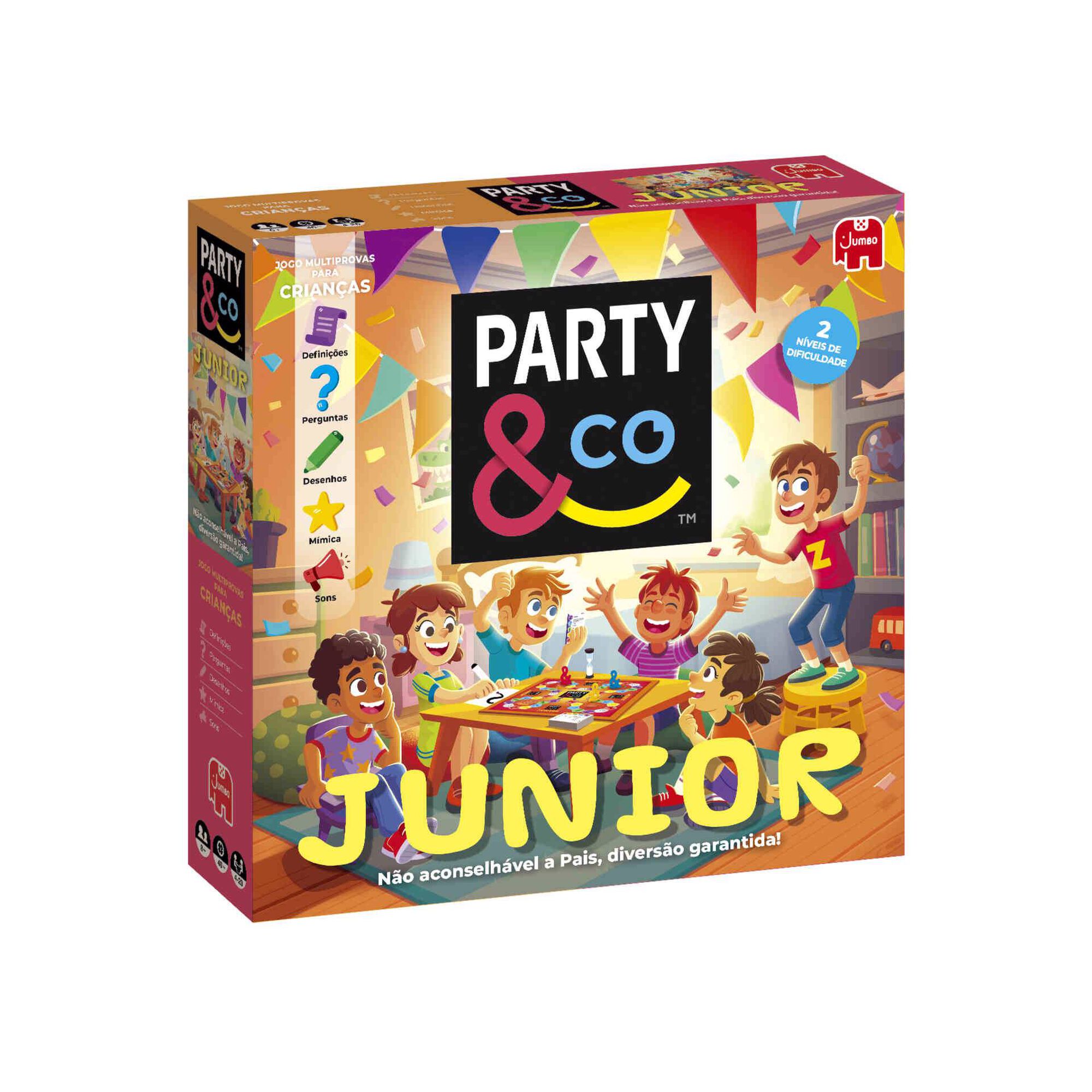 Jogo de Tabuleiro Party & Co Júnior Jogo de Tabuleiro Party & Co Júnior