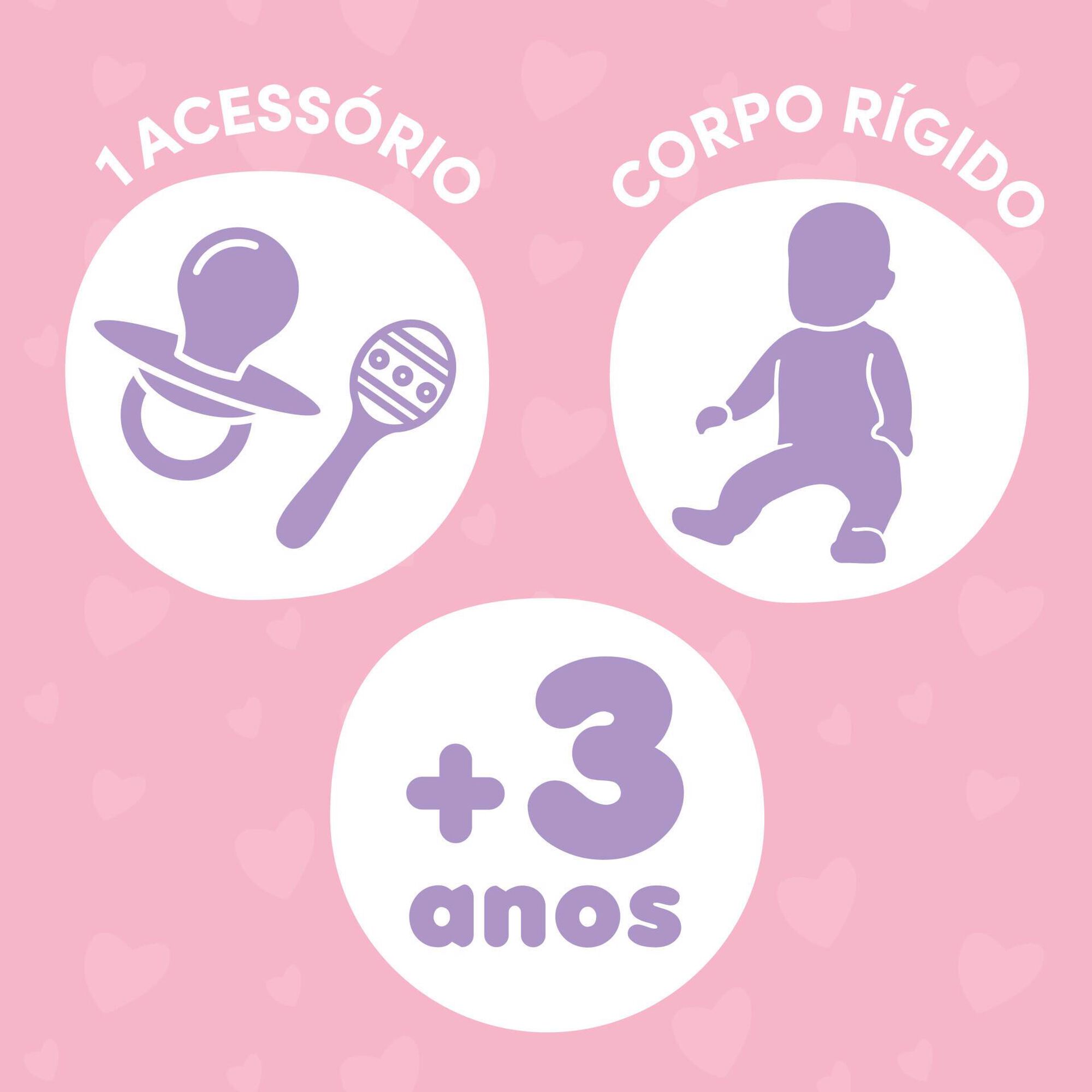 Zoko Titucho - Beb&eacute; 30cm com Cadeira