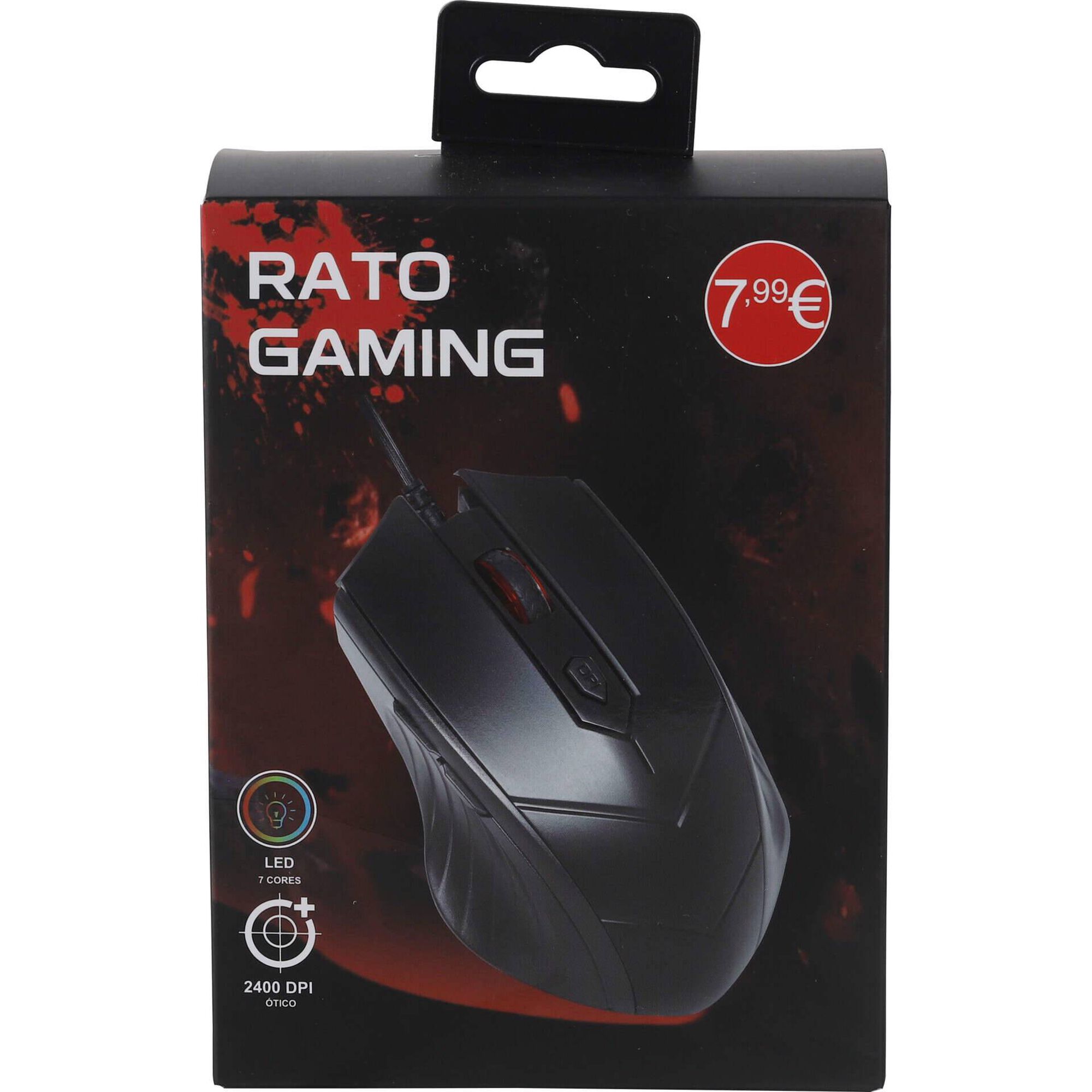 Rato Gaming com Led Bazar&atilde;o