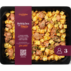 Carne de Porco à Portuguesa para 3 Pessoas Cozinha Continente