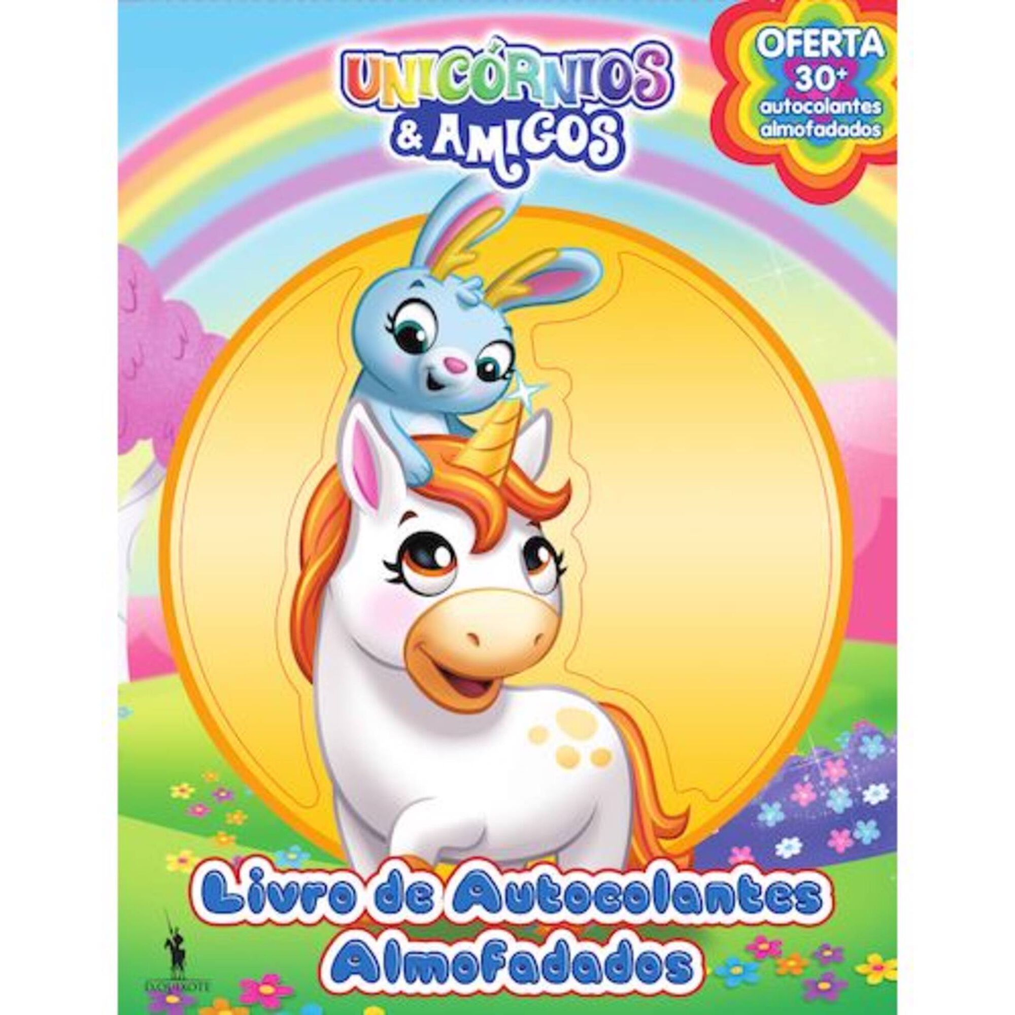 Unicórnios & Amigos - Livro de Autocolantes Almofadados Unicórnios & Amigos - Livro de Autocolantes Almofadados