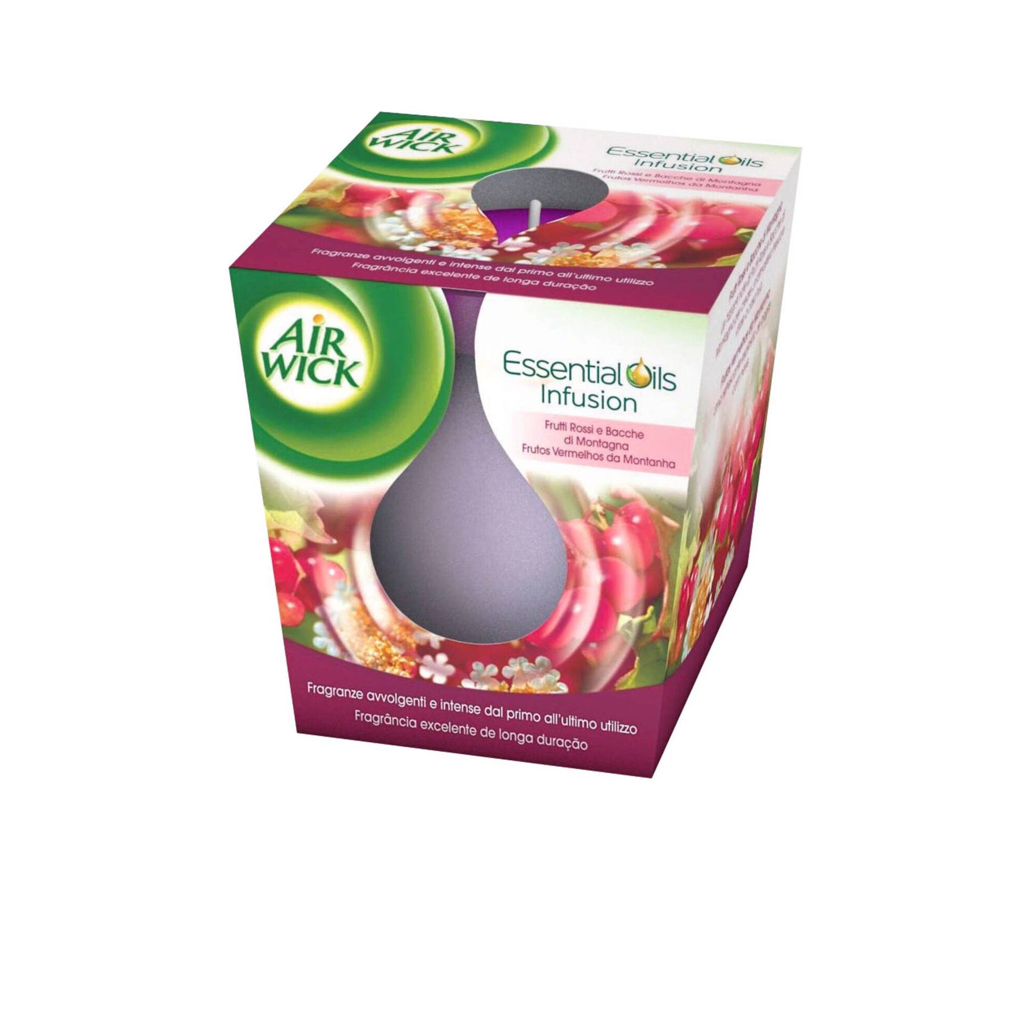 Ambientador Vela Óleos Essenciais Frutos Vermelhos Ambientador Vela Óleos Essenciais Frutos Vermelhos