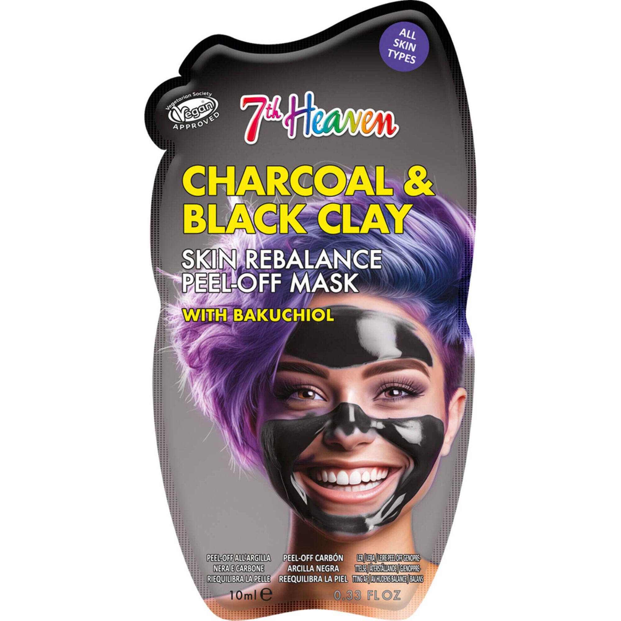 Máscara Facial Carvão Bakuchiol