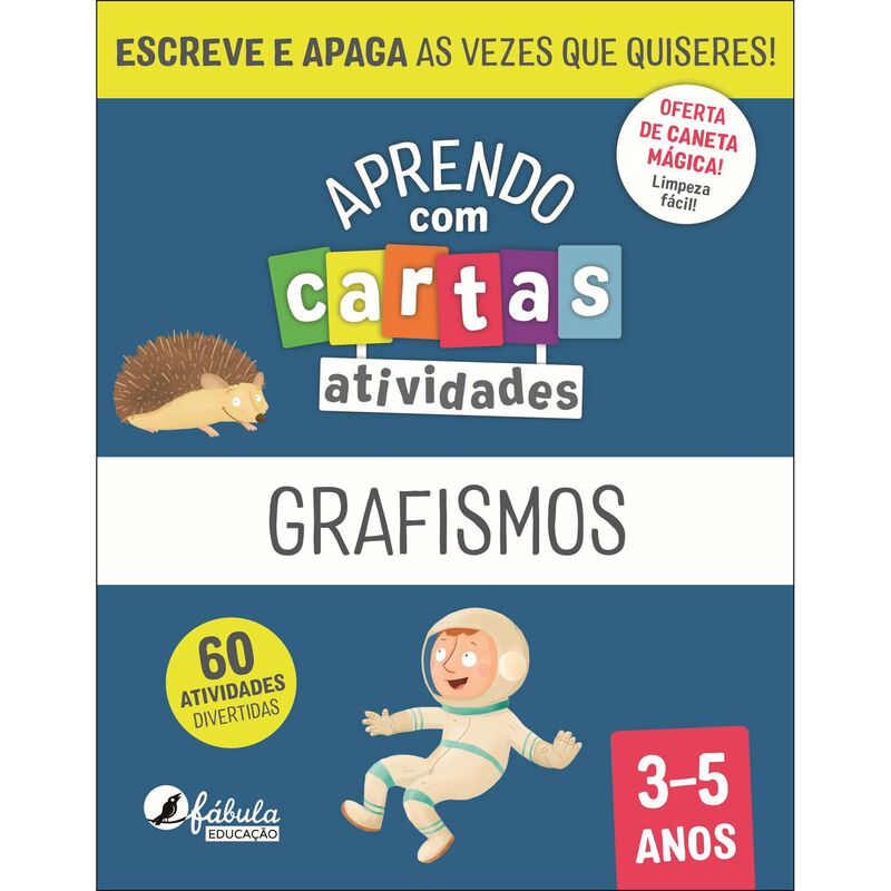 Aprendo com Cartas - Grafismos 3-5 Anos de Fábula Educação