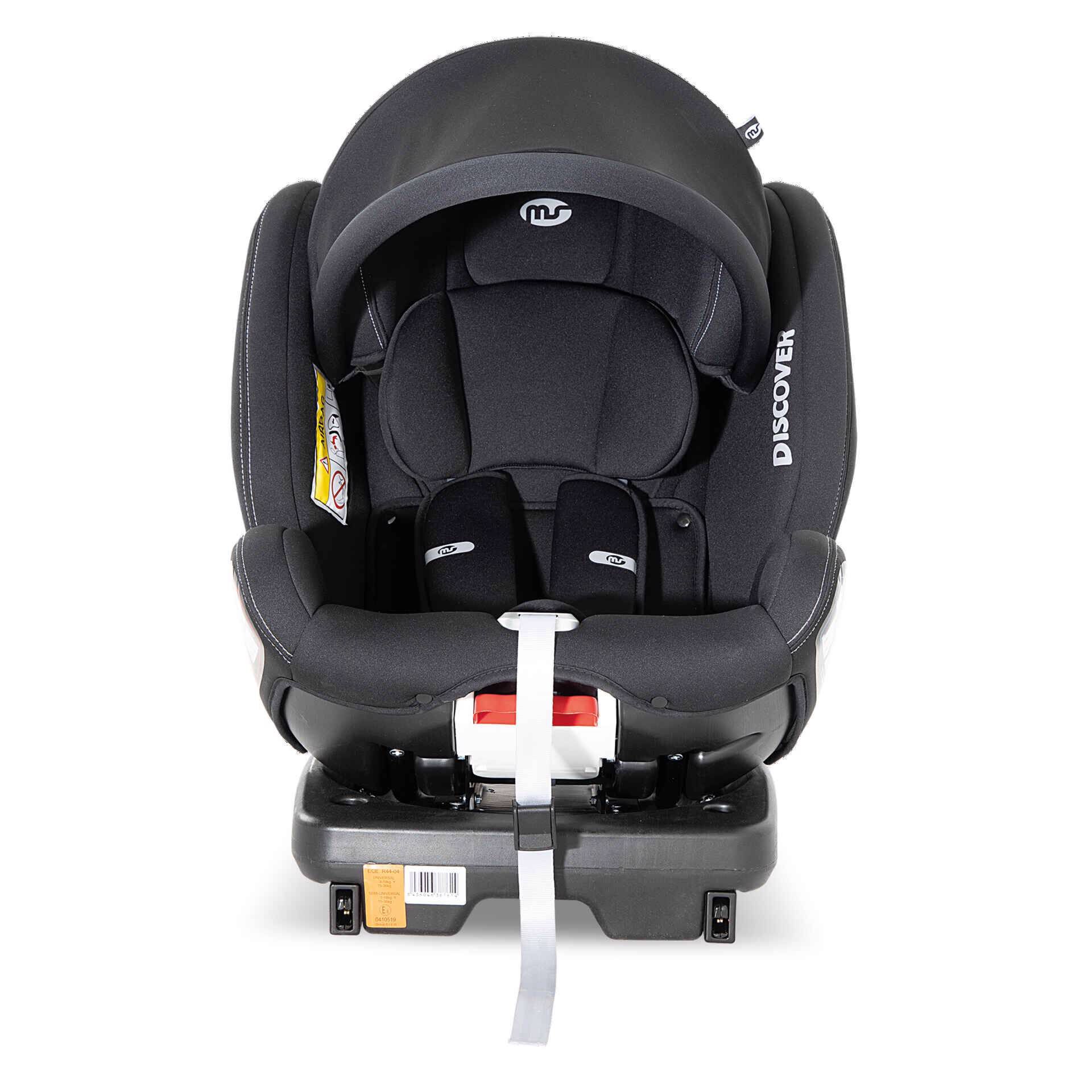 Cadeira Auto Grupo 0+/1/2/3 Isofix Rotativa 360° Preta Discover - Ms |  Continente Online