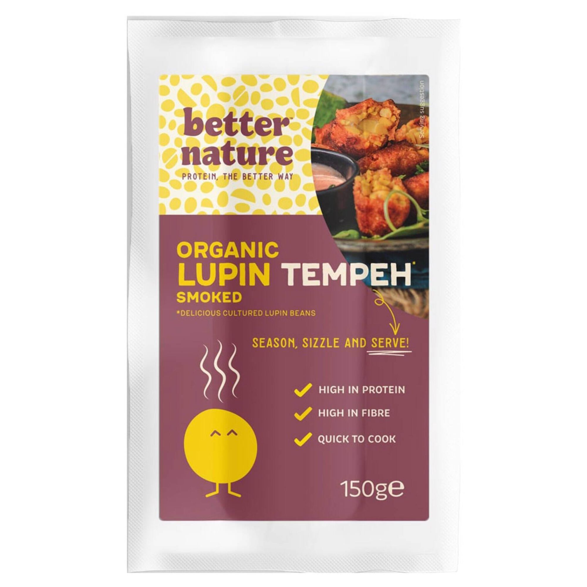 Tempeh Fumado Tremoço Biológico Tempeh Fumado Tremoço Biológico