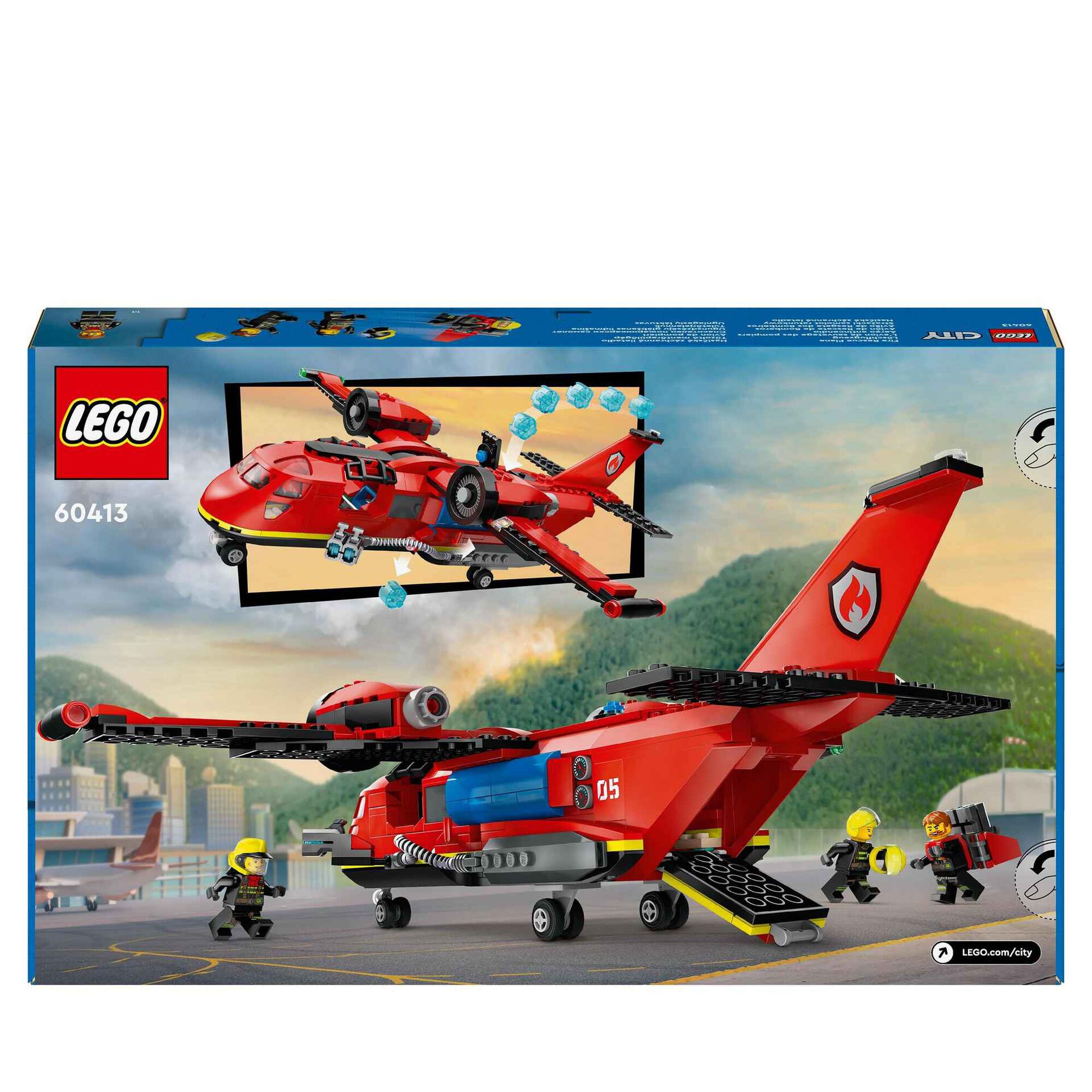 Avião de Resgate dos Bombeiros - 60413