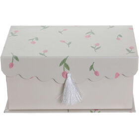 Caixa Cart&atilde;o Flores Amarela Kasa