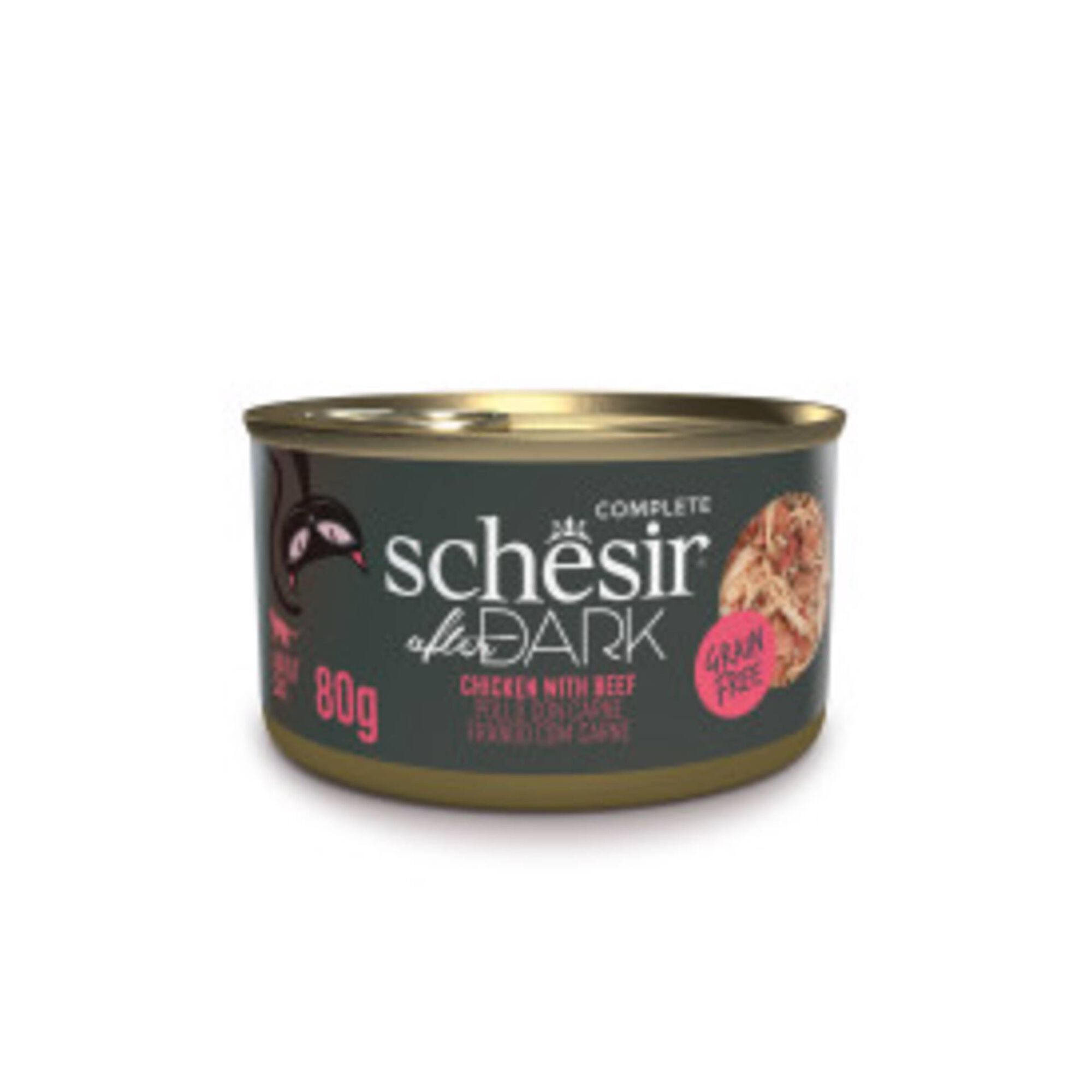 Comida H&uacute;mida para Gato Dark Filetes Frango e Carne Schesir