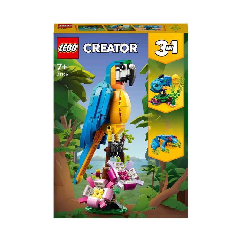 LEGO Creator - Papagaio Exótico - 31136