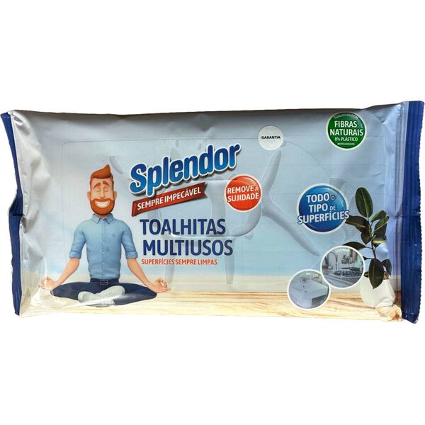 Toalhitas Limpeza Multiusos Splendor