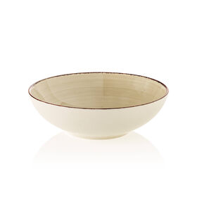 Prato Sopa 18cm Bege &Eacute;vora