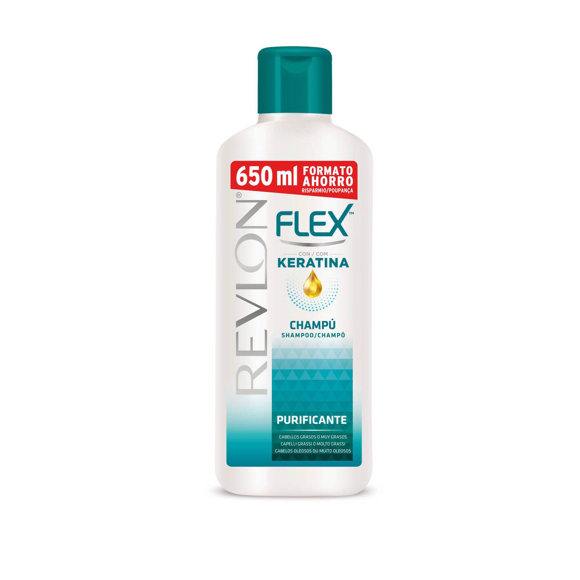 Champô Flex Purificante para Cabelos Oleosos Champô Flex Purificante para Cabelos Oleosos