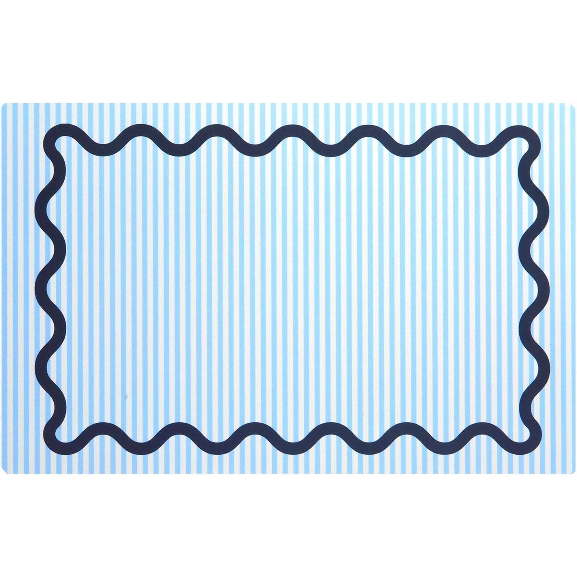 Individual 45x30cm PVC Azul Cosmos