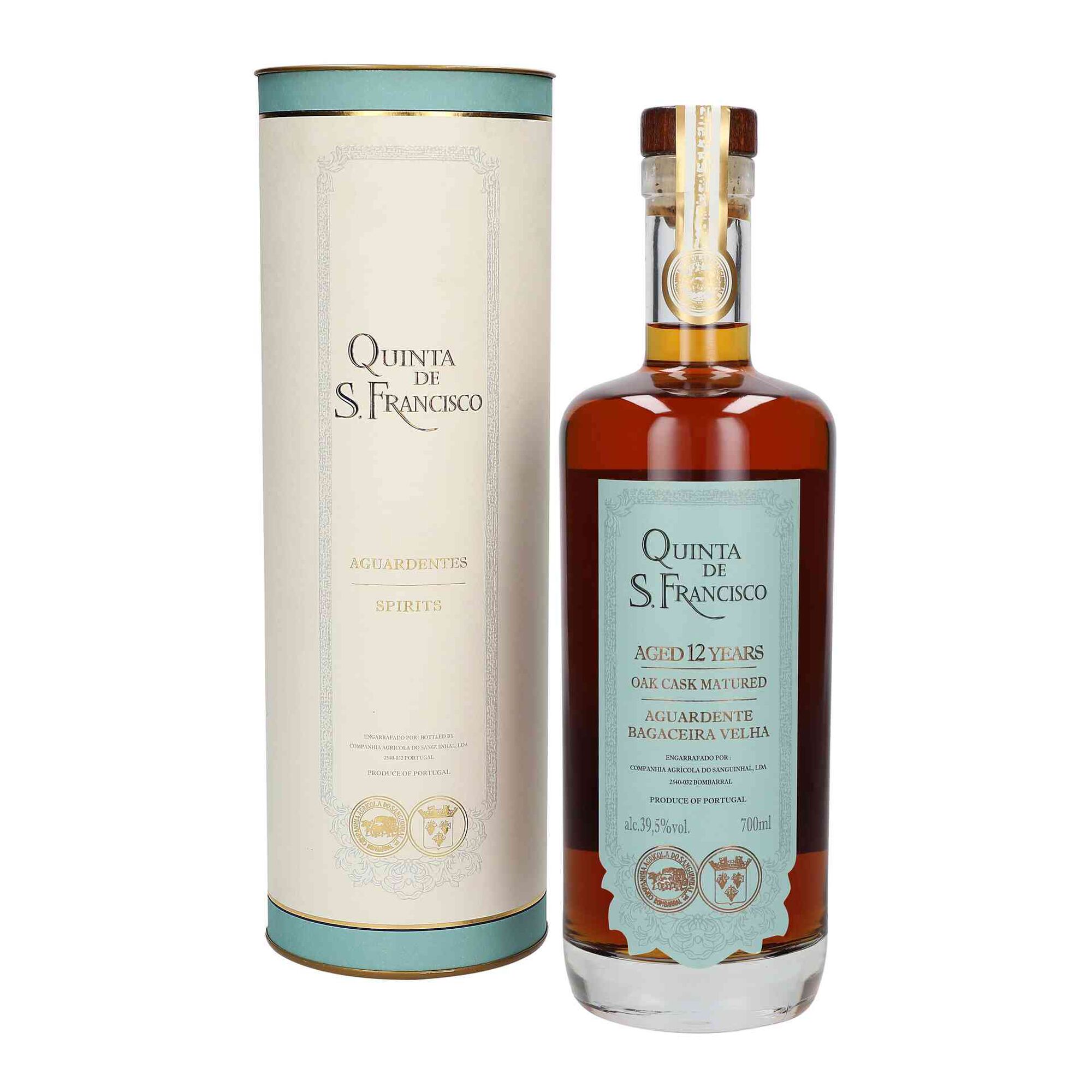 Aguardente Bagaceira Velha Quinta de São Francisco