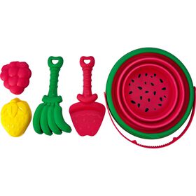 Zoko - Conjunto Praia Soft Balde Dobr&aacute;vel e 4 Acess&oacute;rios