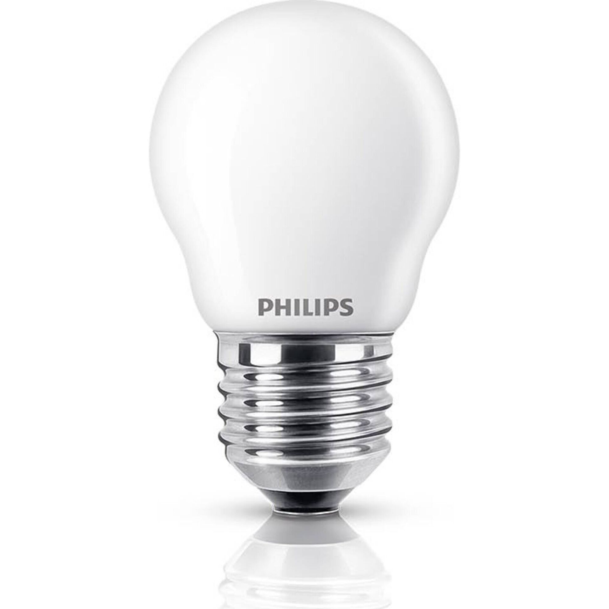 L&acirc;mpada Led Esf&eacute;rica E27 UE 2700K 40W Philips