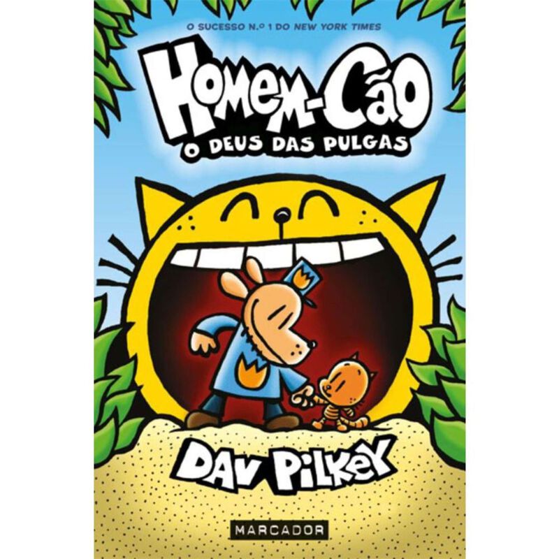 Homem-Cão Nº 5 - O Deus das Pulgas de Dav Pilkey