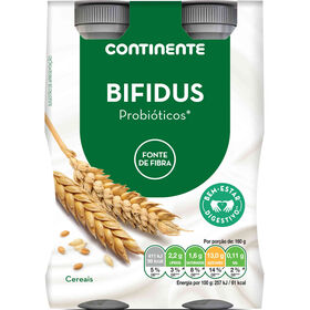 Iogurte L&iacute;quido Bifidus Cereais Continente