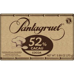 Tablete de Chocolate Culin&aacute;ria 52% Cacau Pantagruel