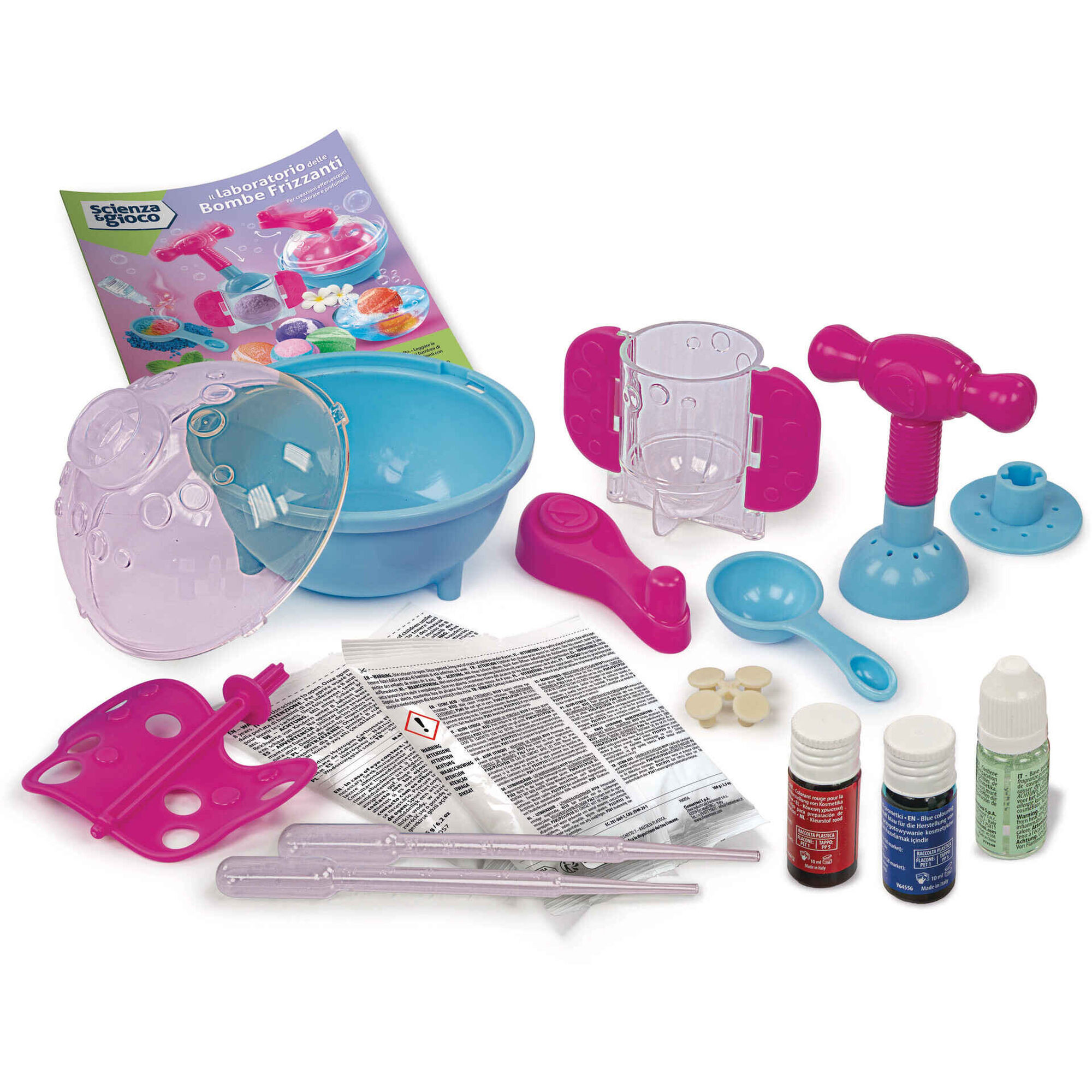Clementoni - Kit Laborat&oacute;rio de Bombas de Banho