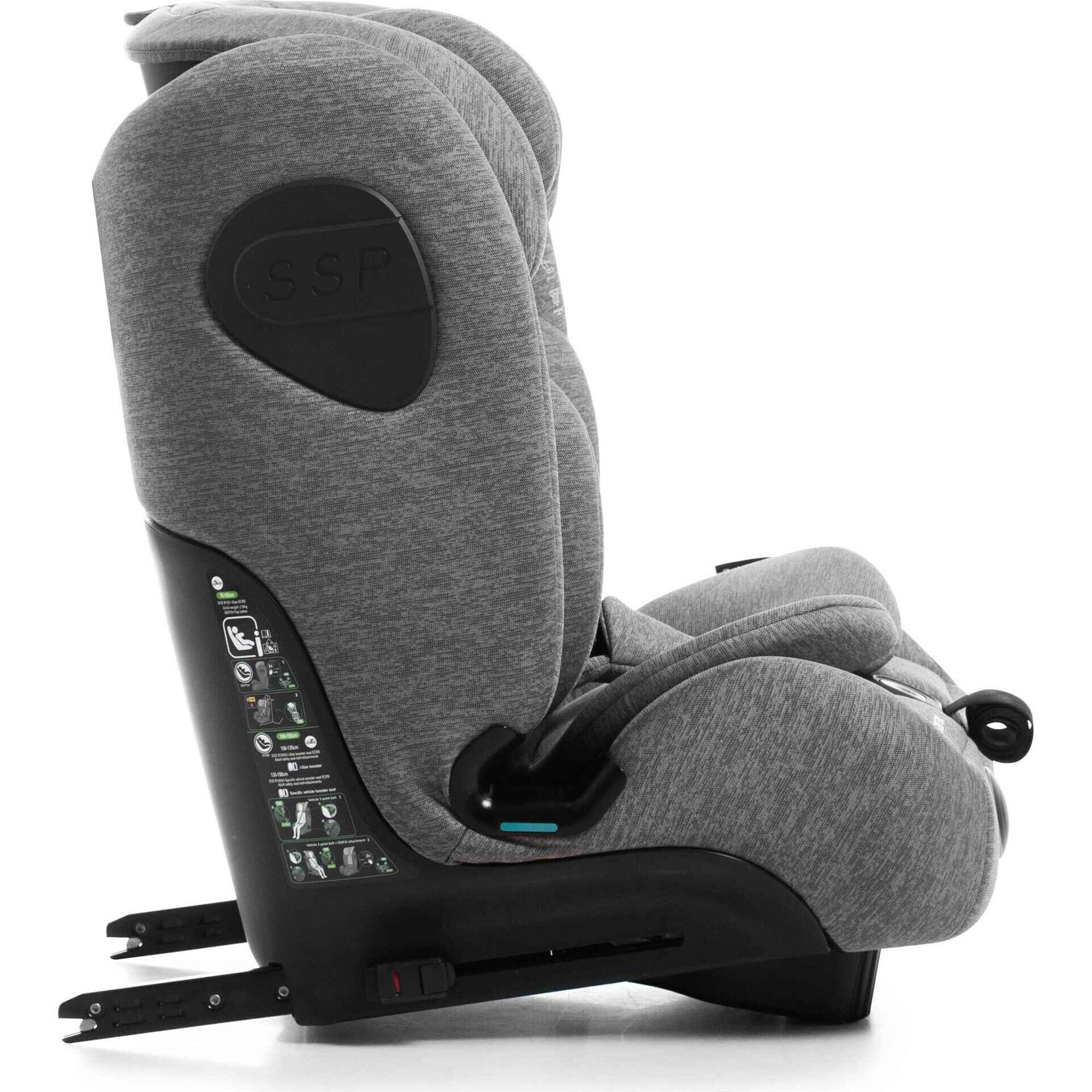 Cadeira Auto I-Size 76-150 Maka Cinza Babyauto