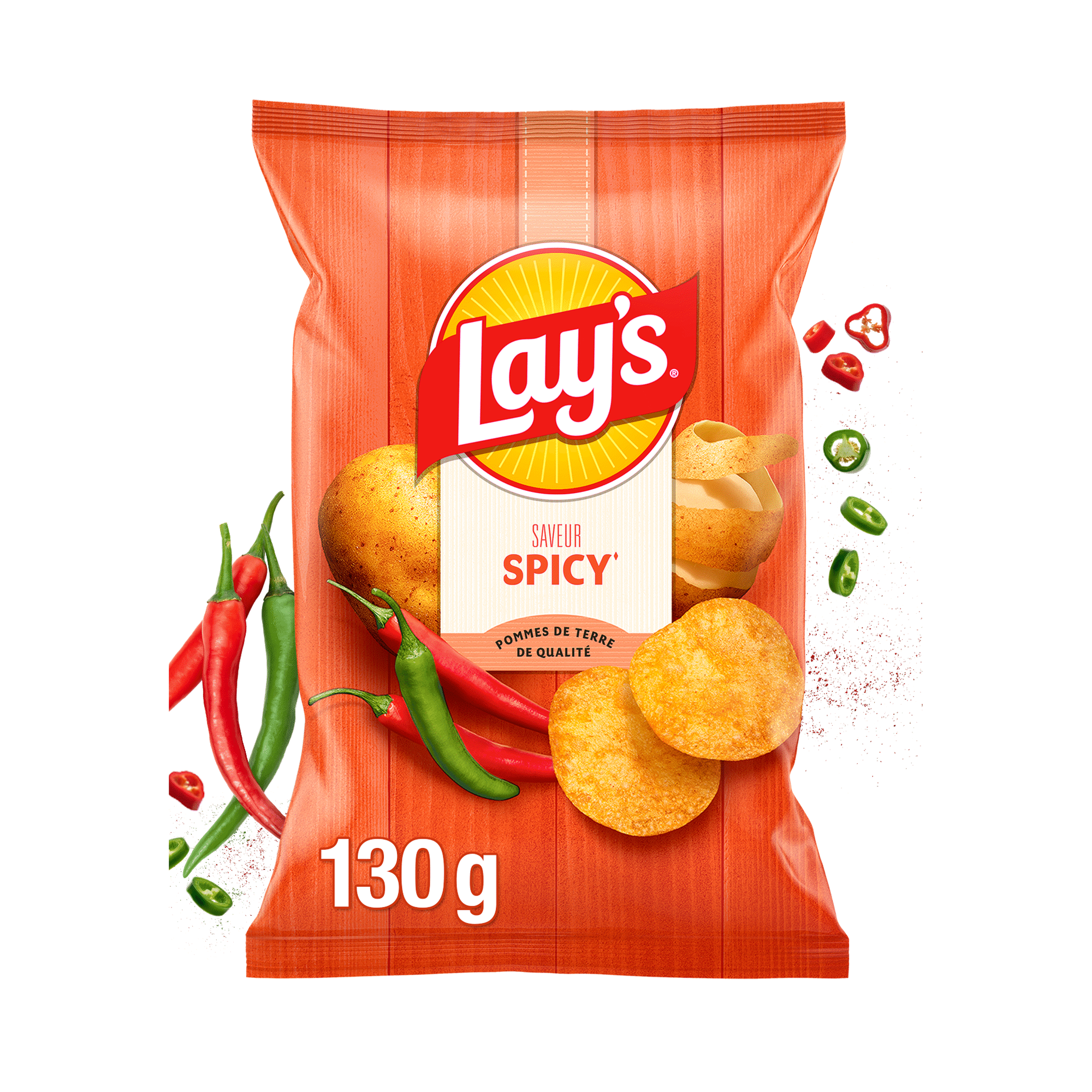 Batata Frita Lisa Sabor Spicy Lay's