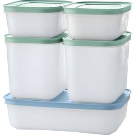 Conjunto de 5 Recipientes para Congelador Tupperware