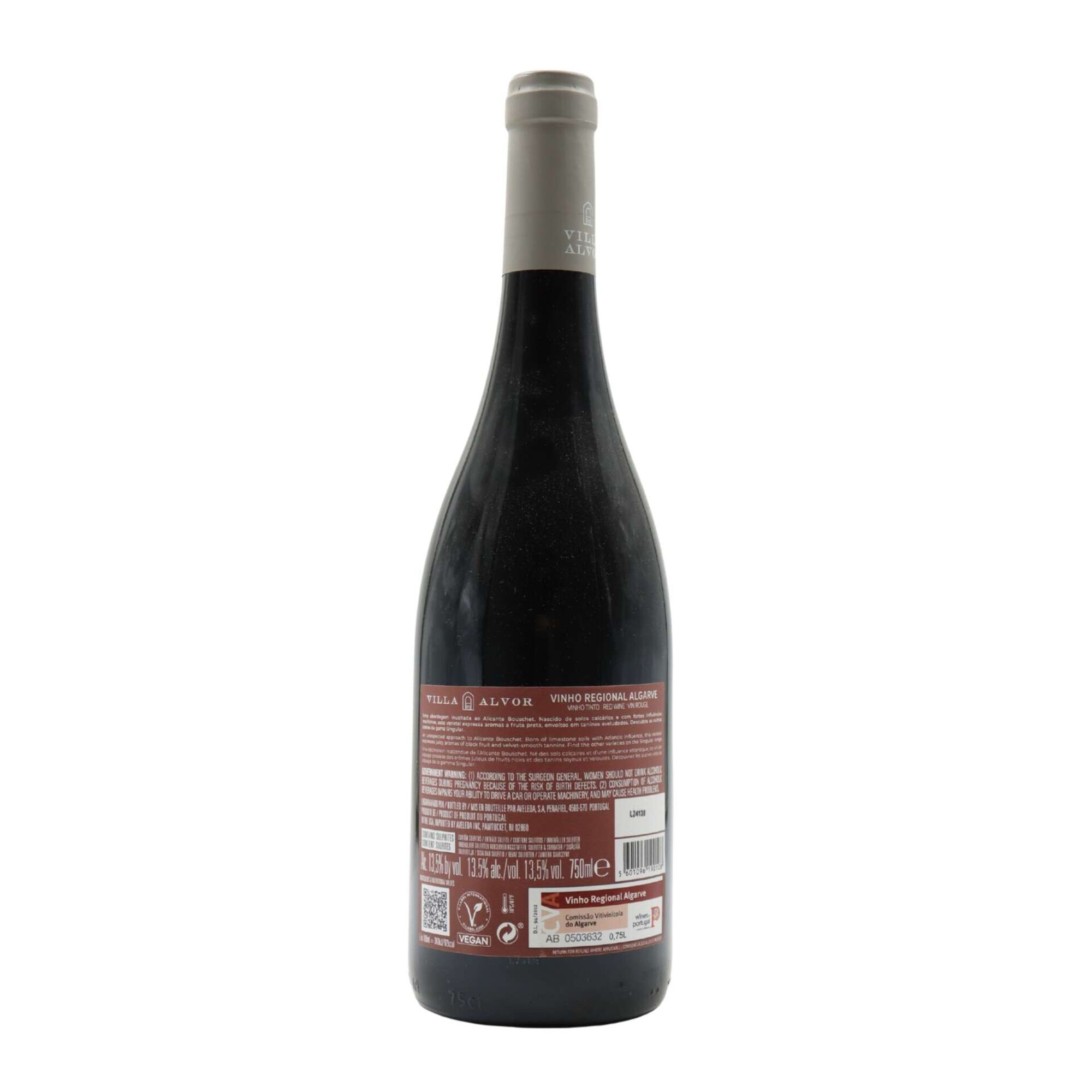 Villa Alvor Singular Alicante Bouschet Algarve Vinho Tinto
