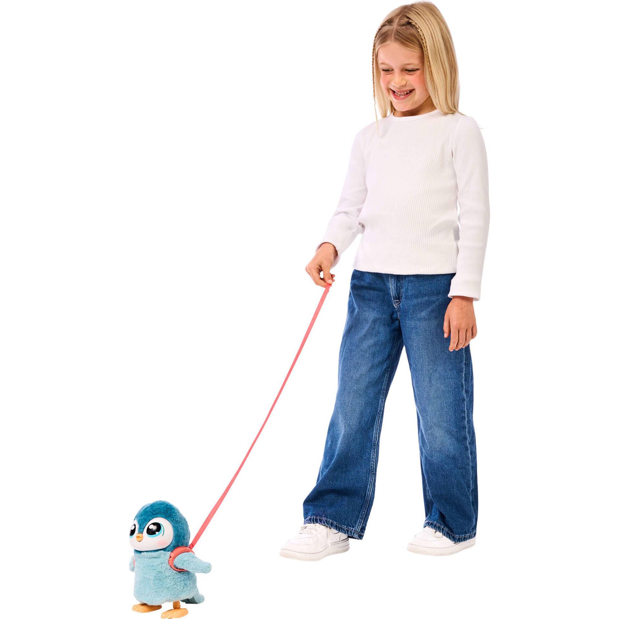 Peluche Mascote Interativa My Walking Penguin