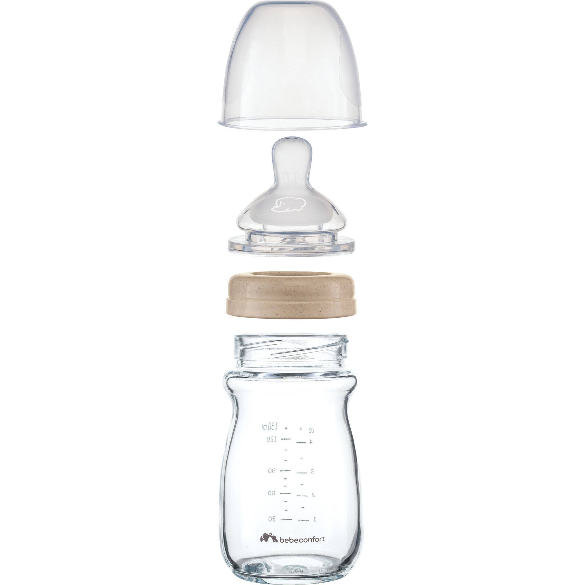 Biberão Eco Vidro 130ml