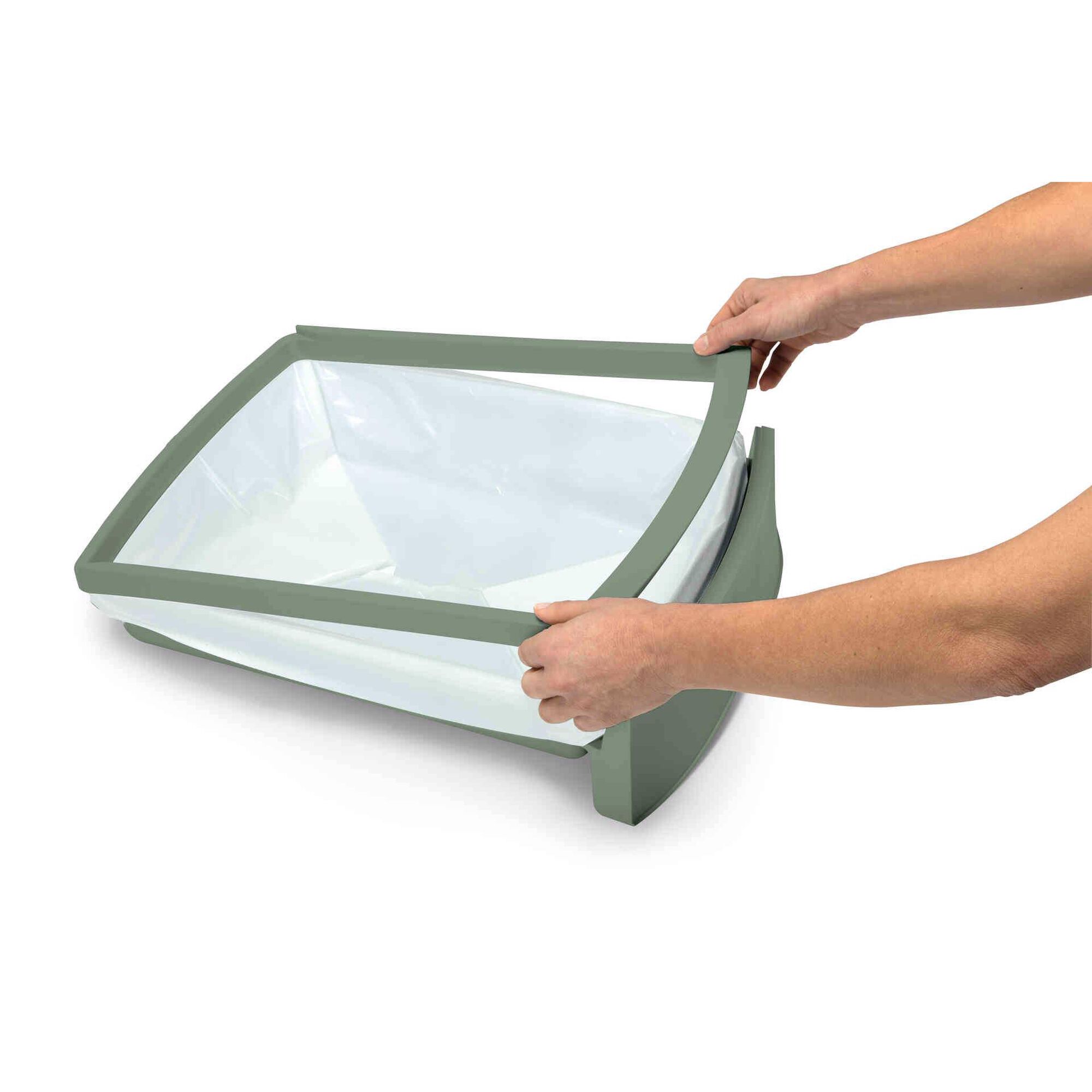Caixa de Areia para Gato Verde Imac