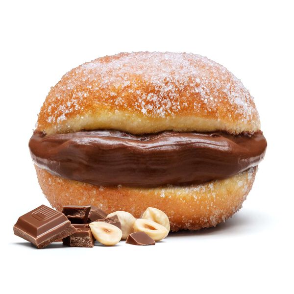 Bola de Berlim Chocolate