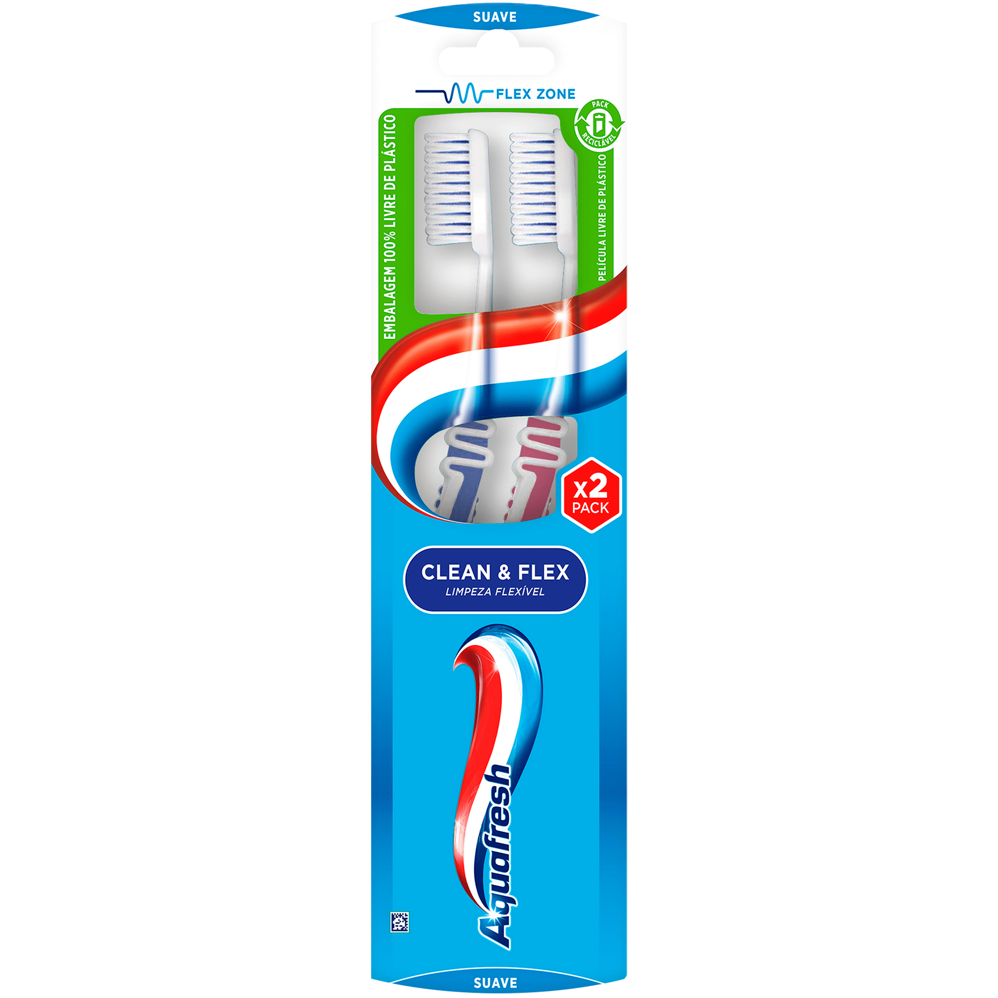 Escova de Dentes Limpeza Flexível