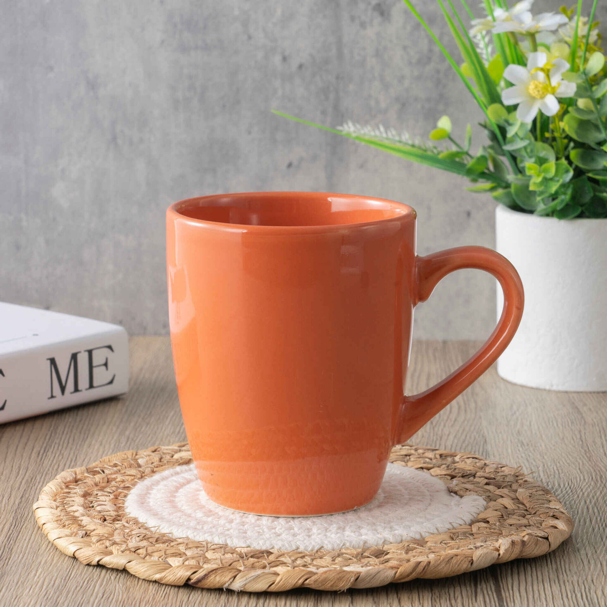 Caneca 400ml Laranja Kasa