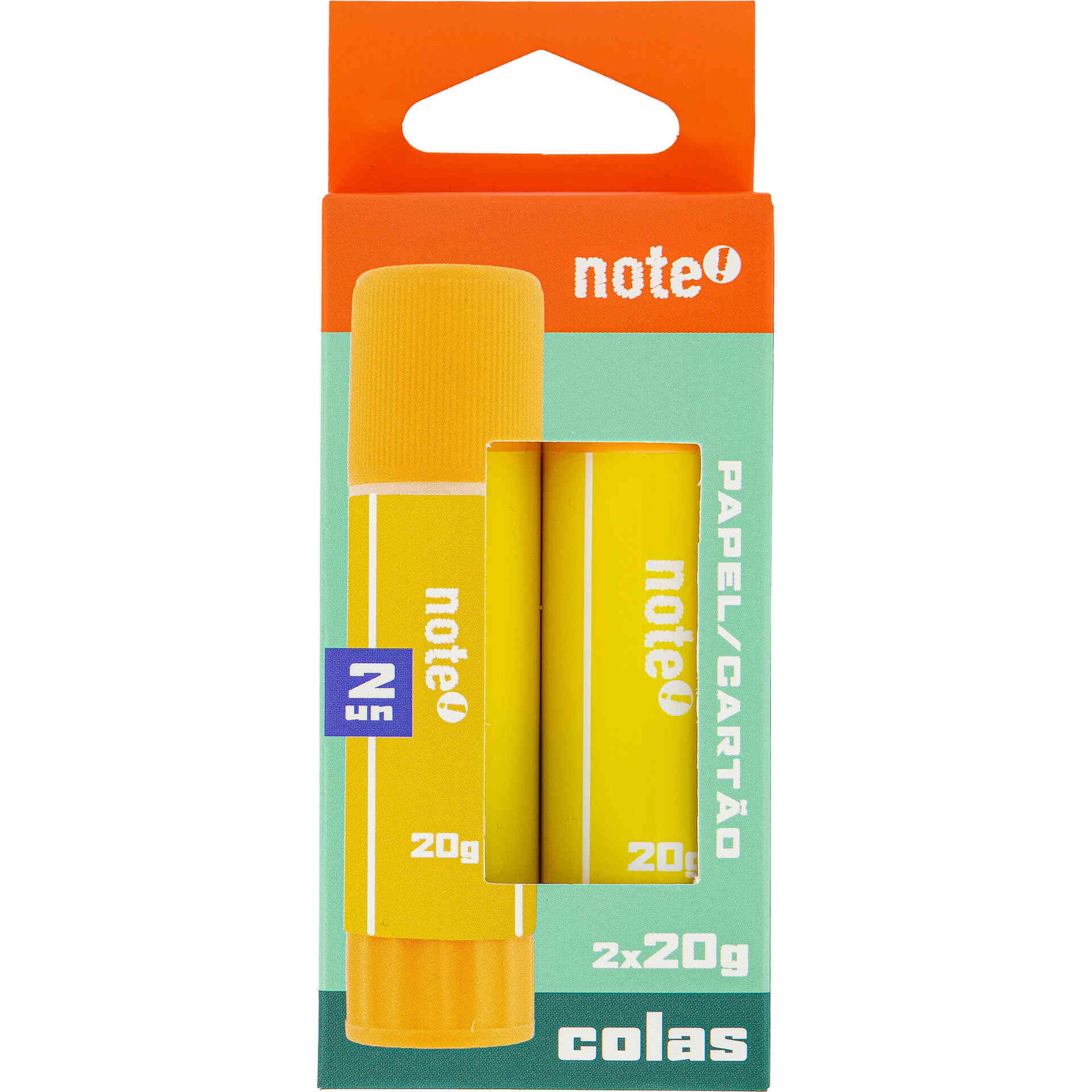 Conjunto 2 Colas Bast&atilde;o 20g Note!