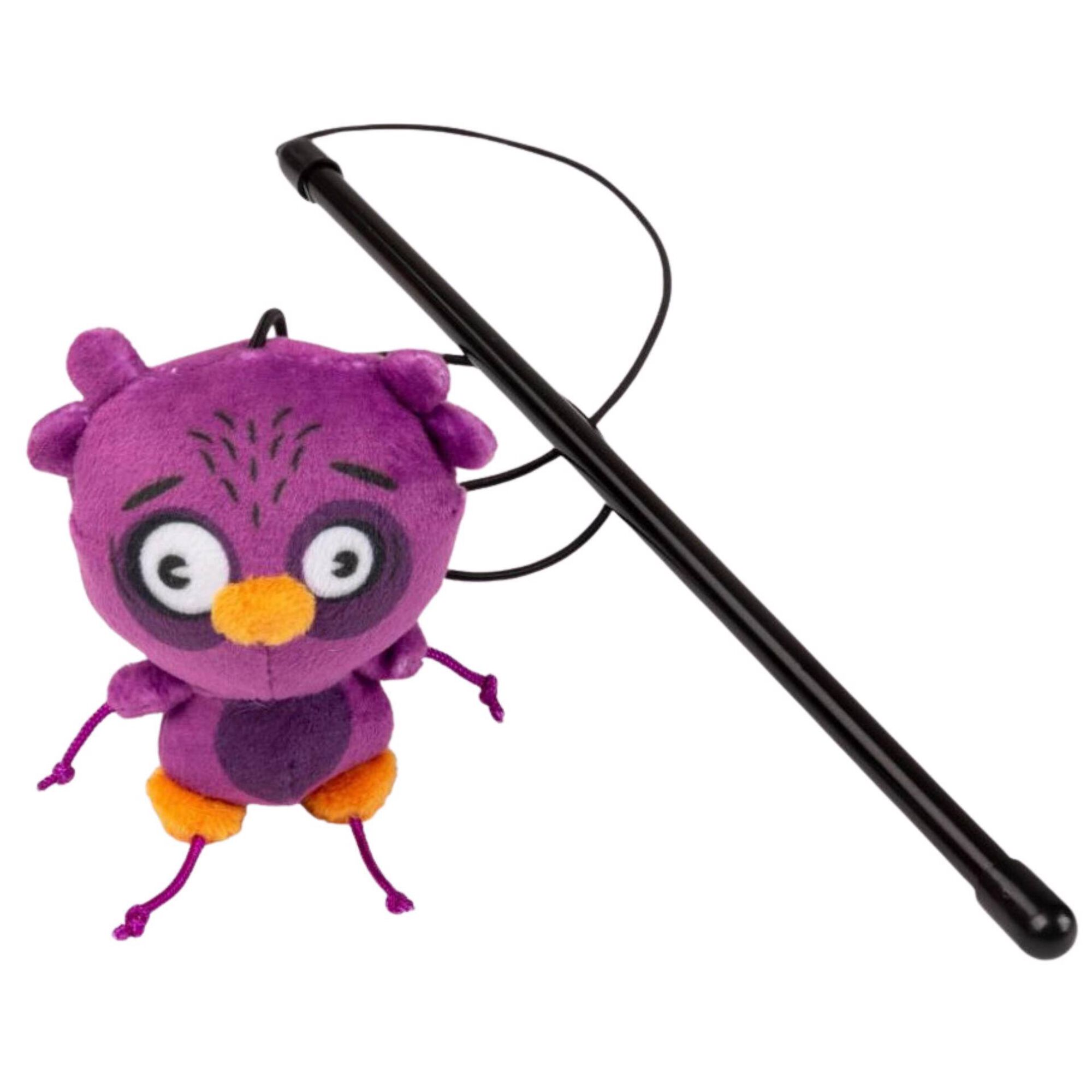 Brinquedo para Gato Peluche Boneco com Cana FuzzYard