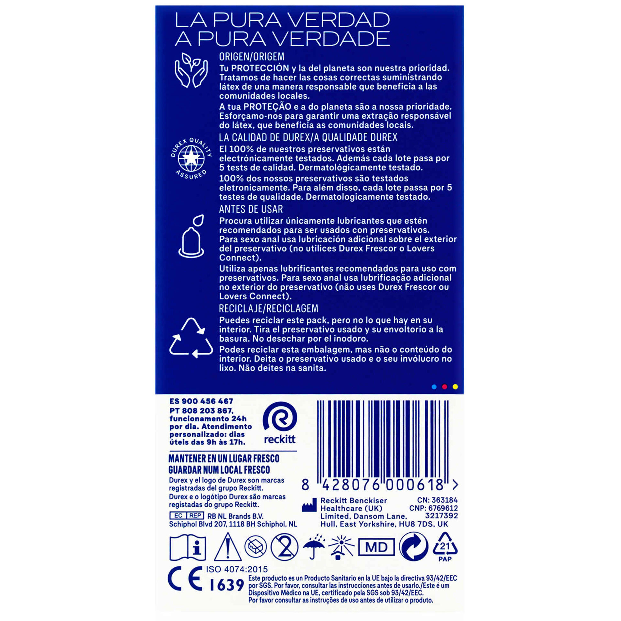 Preservativos Natural Comfort