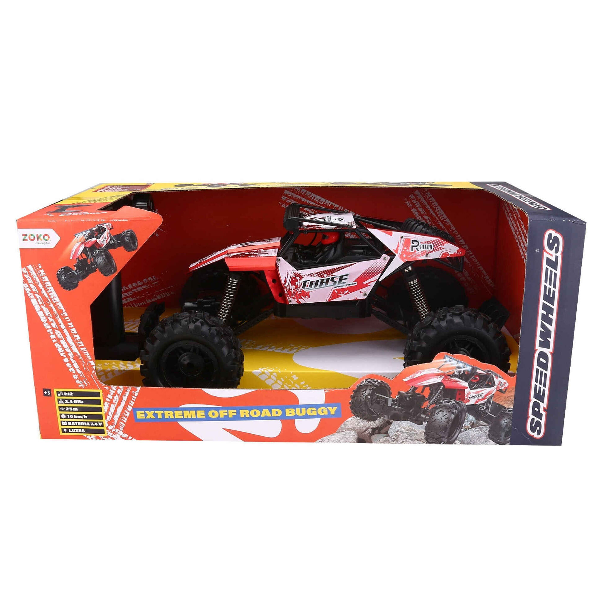 Radio Controlo Racing Climbing Car