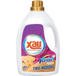 Detergente Máquina Roupa Líquido Tira Nódoas Xau + Vanish