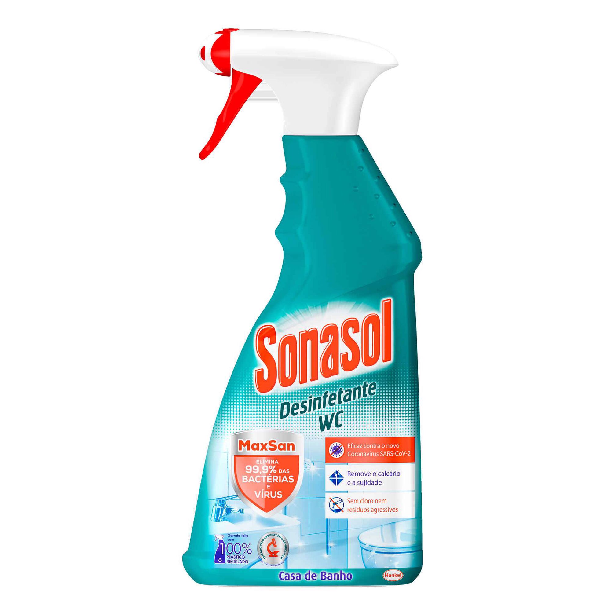 Spray WC Limpeza e Desinfeção Spray WC Limpeza e Desinfeção