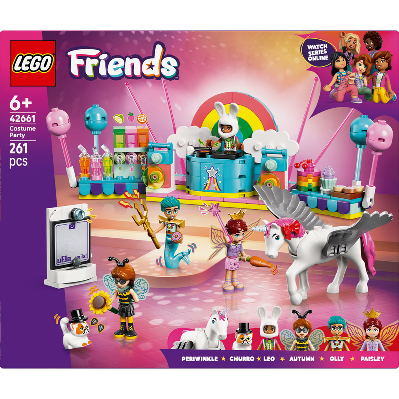 LEGO Friends - Festa de Disfarces com Unicórnio e Fada - 42661